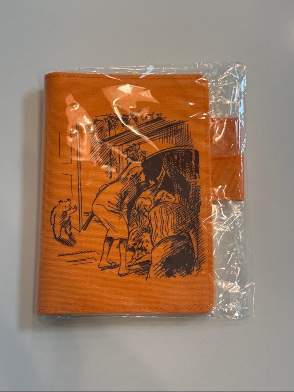 Hobonichi Techo A6 Cover: Peddington Bear Orange